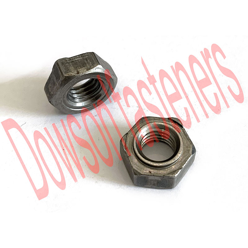 Carbon Steel Hex Weld Nut Plain